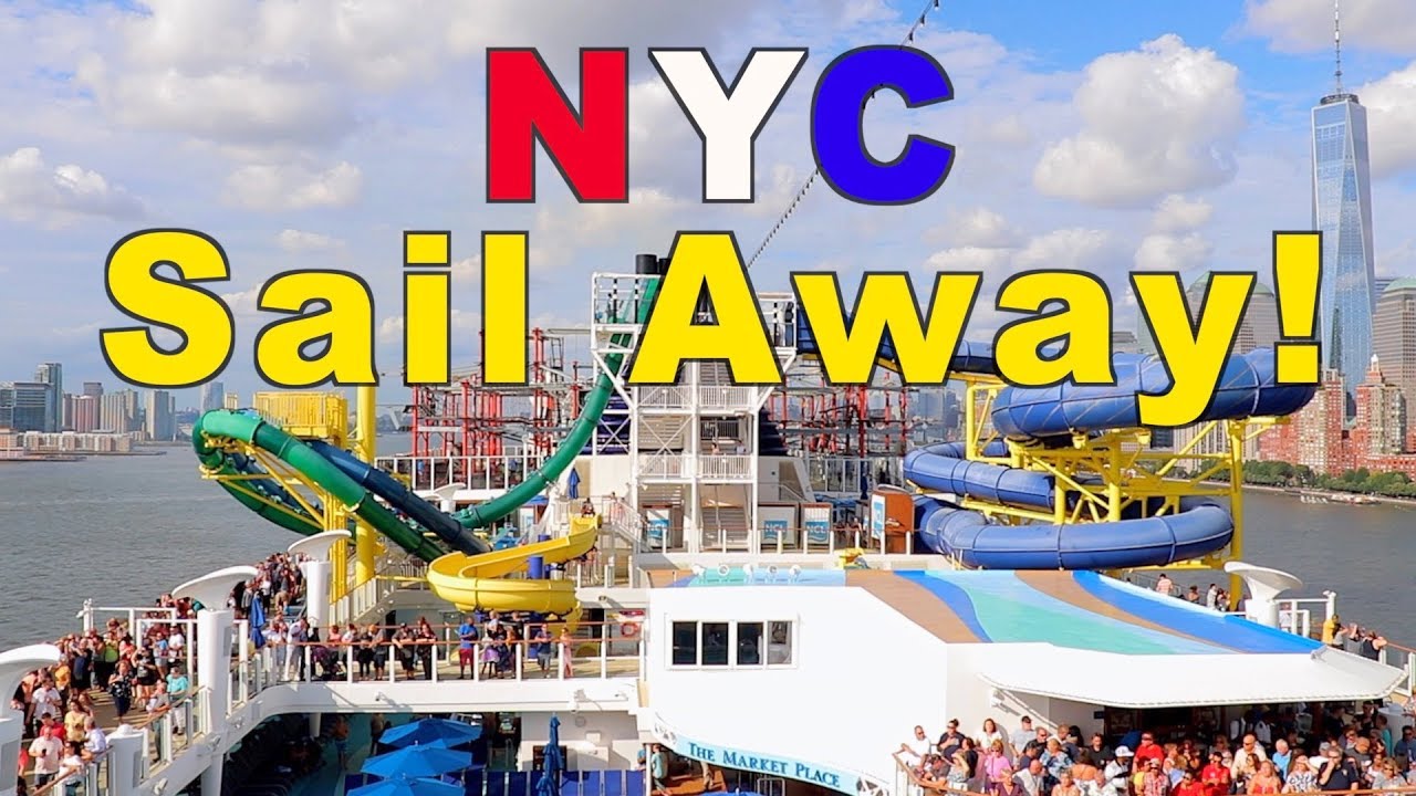 Norwegian Escape NYC Sail Away Party New York City Cruise to