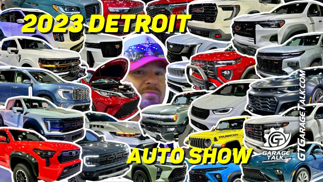 EVERYTHING from the 2023 Detroit Auto Show! Full Show Tour YouTube