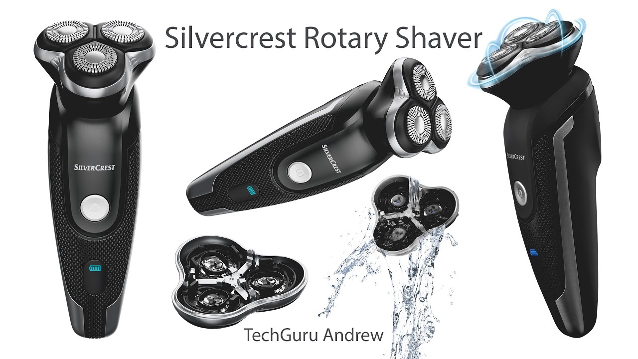 Silvercrest Rotary Shaver SRR 3.7 C3 TESTING - YouTube