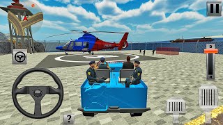 Offroad Police Prisoner Transport - Police Cargo Helicopter - Android Gameplay screenshot 4