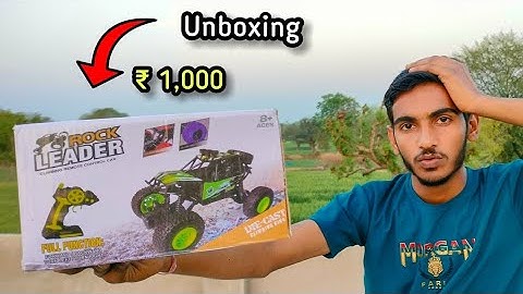 Best RC Car Rock Crawler Under ₹1000 |1.8 scale | Unboxer Pintu
