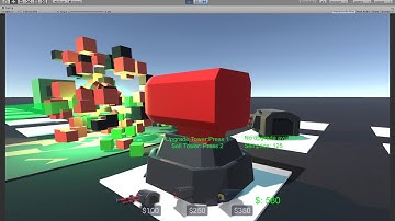 First Person Tower Defence, selection, upgrade and sell