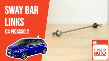 How to replace the sway bar links C4 Picasso mk2 🚗