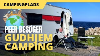 Gudhjem Camping - Peer besøger pladsen