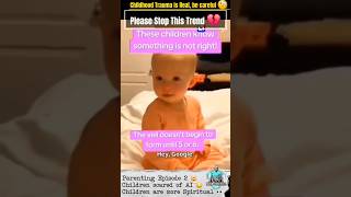 Kids scared of Google 🤯 Parenting 101 Ep2👀 Stop this Trend #viral #education #bible #teaching #clips