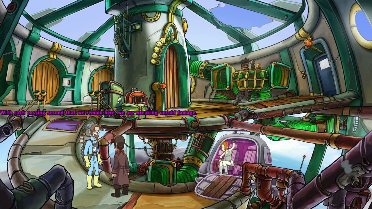 Deponia Doomsday Full Walkthrough Part 15 - Past Elysium 