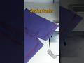 Clean Corner Stitching Trick#sewing #Corner #shorts s