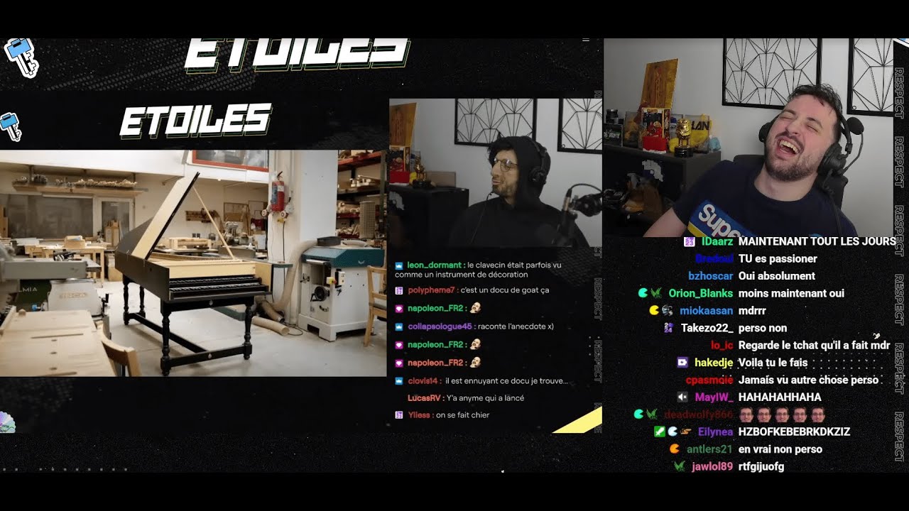 Etoiles réagit à la vidéo imitation de Maxime Biaggi