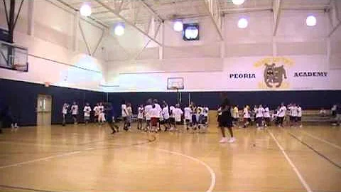 Demarco Washington last second half court bomb gam...