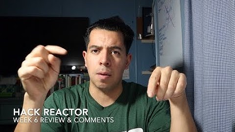 Hack Reactor - Week6 - 