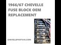 69 Chevelle S Fuse Box