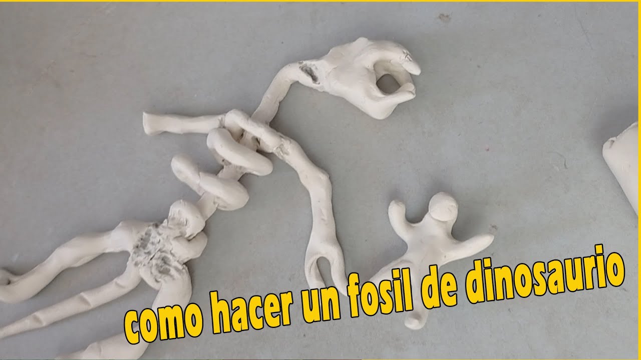 Como Hacer Un Fosil De Plastilina www.youtube.com