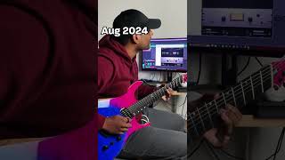7 Years Later | Linkin Park - Pushing Me Away | Guitar Cover #linkinpark #guitarprogress