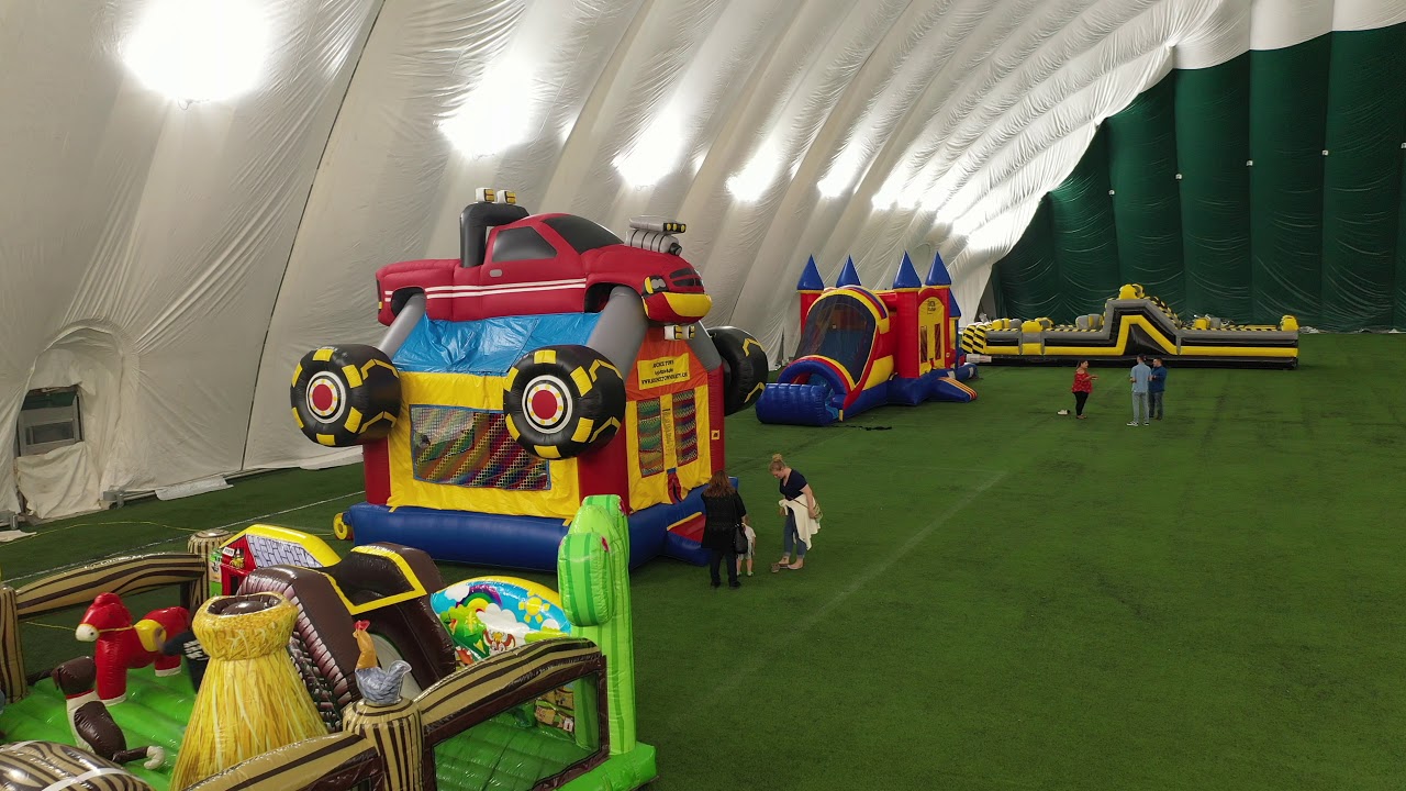 Sport Zone Dome Drone Video Private Event 3 YouTube