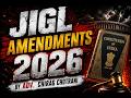 JIGL Amendments June'26 | CS Executive | Adv Chirag Chotrani