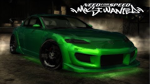 NFS Most Wanted | Mazda RX-8 Concept (Type-I) Car Mod Tuning & Gameplay