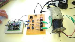 IR2110 Based High Voltage H-Bridge Motor Control
