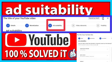 YouTube Ad Suitability Solve This Problem || Ad suitability problem solve || Pujon Tech