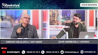 Sərdar Cəlaloğlu Ilə Gündəm - Si̇yasi̇ Reaksi̇ya