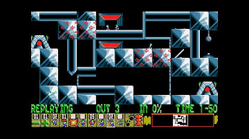 Lemmings custom - "Prepairing their ways" by Geoo ( Lemmix )