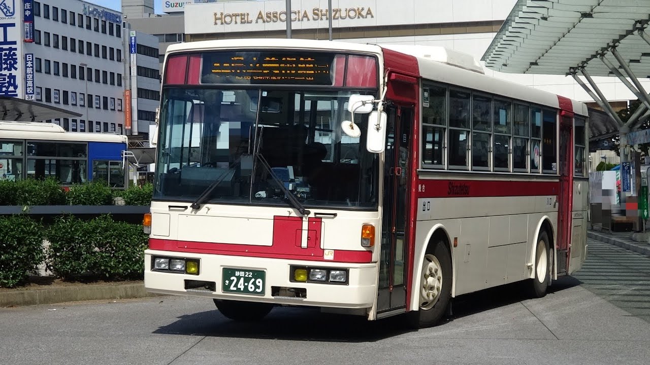 3099【FHD30p】'18年9月9日 静岡駅北口 路線バス撮影記録