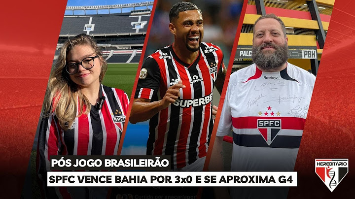 BAHIA 0x3 SÃO PAULO - PÓS JOGO DO BRASILEIRÃO