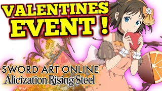 Valentines Event!!! (Whew!) : Sword Art Online Alicization Rising Steel screenshot 4
