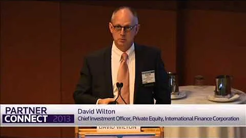 David Wilton, CIO, PE, International Finance Corp.