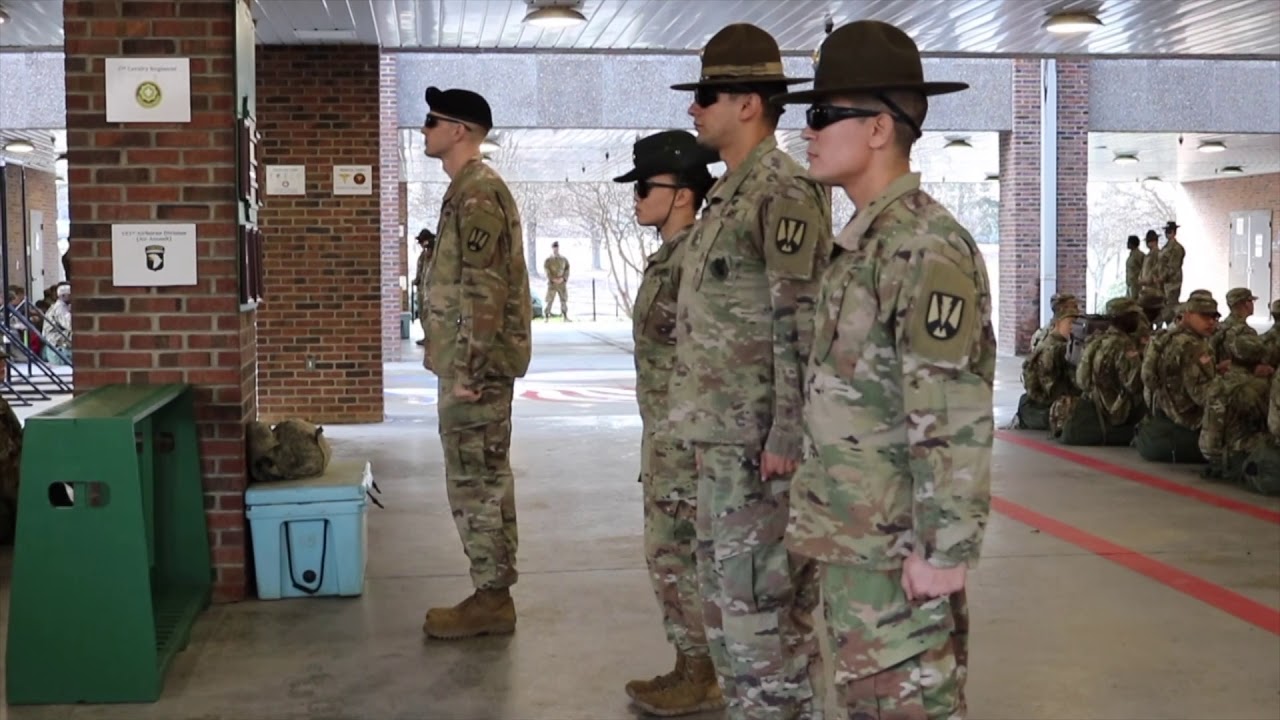 U.S ARMY BASIC TRAINING PICK UP (OLD WAYS)