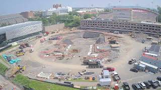Progress on the new building for Cornell Bowers CIS - October 6, 2023