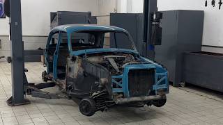 1956 Mercedes-Benz 220S Restoration From Rusted Wreck To Stunning Classic Revival