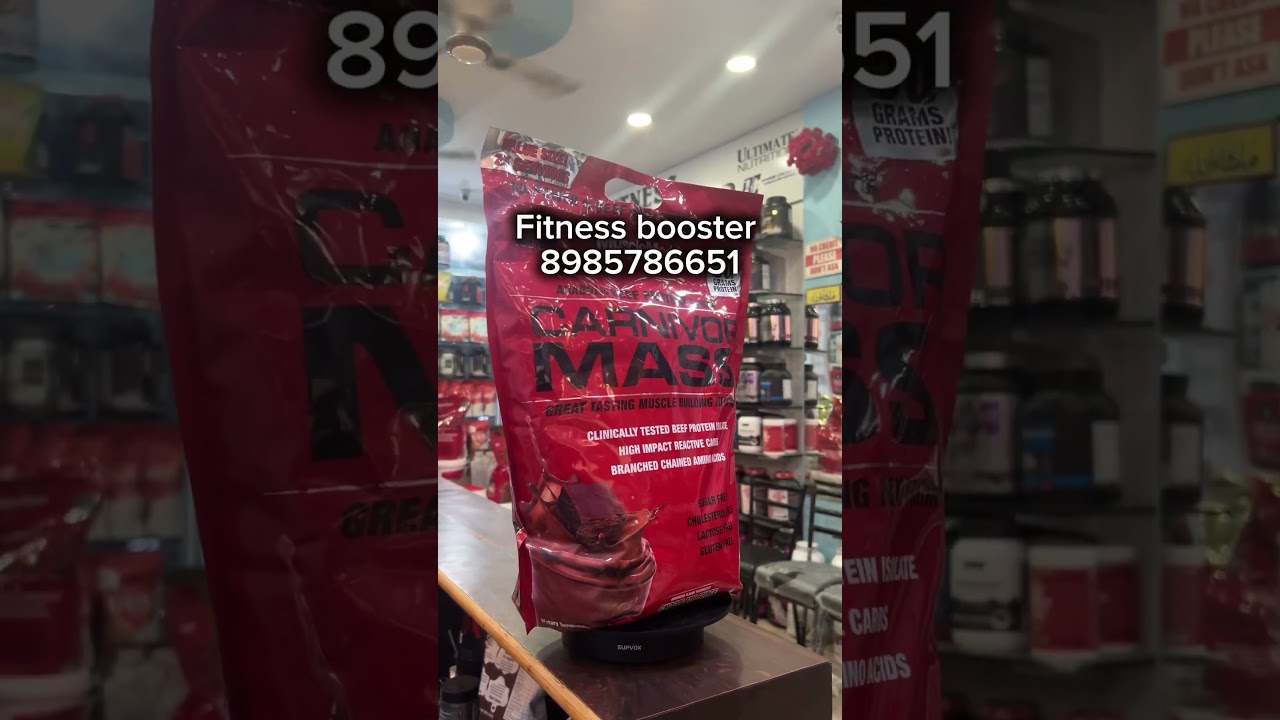 Carnivor Mass by MuscleMeds | Beef Protein Mass Gainer 