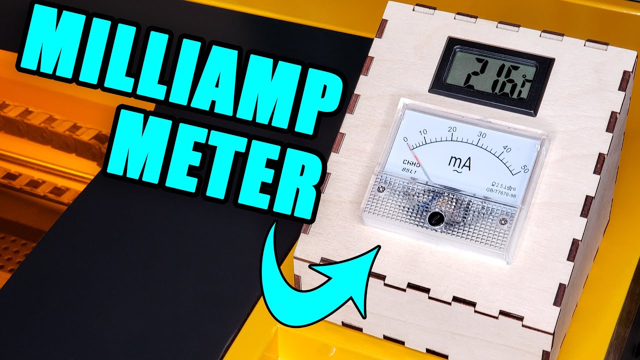 Install A Milliamp Meter MA Meter On A CO2 Laser Cutter YouTube