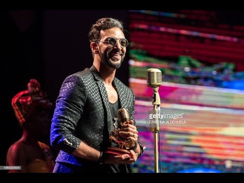 Hamza El Fadly Best Male Artist In Northern Africa Afrima 2018