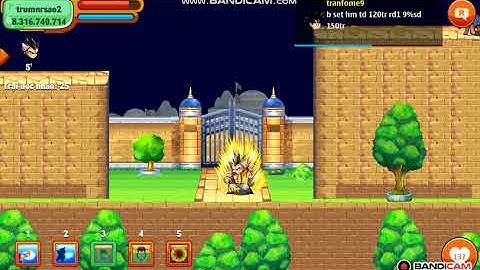 Ngọc Rồng online: khi xayda đi doanh trại bug tn max phê