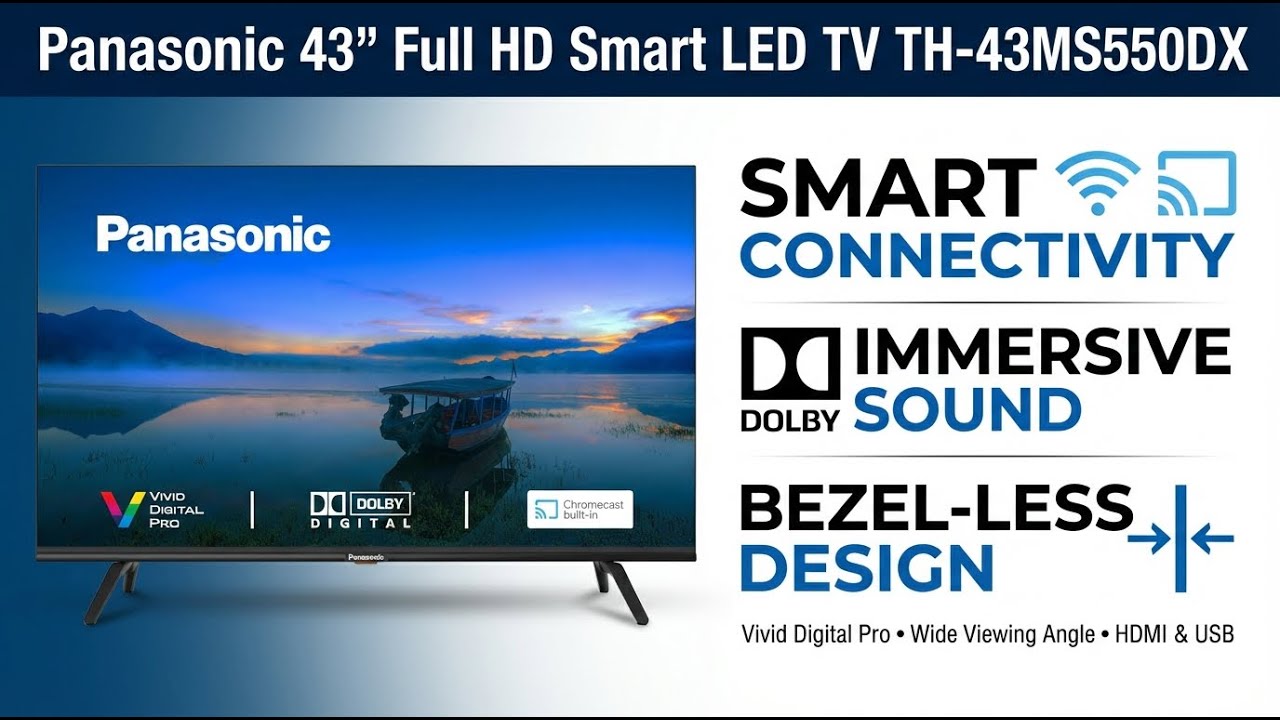 美品】Panasonic☆43型液晶TV☆YouTube対応☆TH-43HX850☆2020