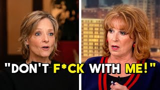 Joy Behar STOPS The View LIVE After Heated Exchange With Jodie Foster