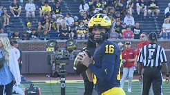 HIGHLIGHTS: #9 Michigan Football takes down Fresno State 30-10 in season opener thumbnail