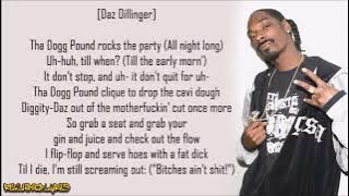 Snoop Doggy Dogg - Doggy Dogg World ft. Tha Dogg Pound & The Dramatics (Lyrics)