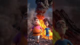 Motu ptlo cartoon #shortvideo #moltenlava #animation