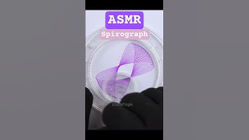 Spirograph Art ASMR No talking Oddly Satisfying #shorts #spirograph #art #drawing #asmr
