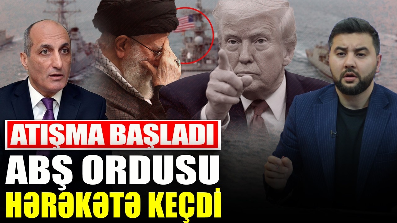 ABŞ ordusu hərəkətə keçdi - AT*IŞMA başladı - Fikrət Yusifov ilə QIRMIZI MASA