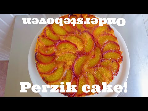 Video: Hoe Maak Je Een Perzik Zandkoek Cake?