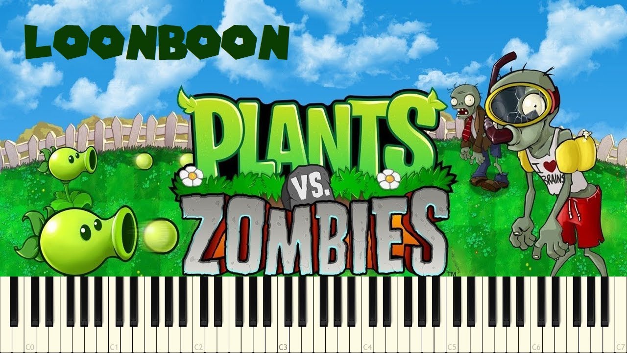 ♪ Plants vs. Zombies: Loonboon - Piano Tutorial Akkoorden - Chordify.