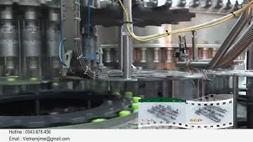 Dây chuyền Nước uống tinh khiết 36.000Chai/H (Coca cola)