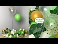 Organic Balloon Garland For Table