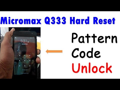 How to Micromax Q333 Hard Reset