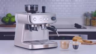 Cafetera OSTER Expresso con Molino Integrado BVSTEM7300 Pl | Ktronix