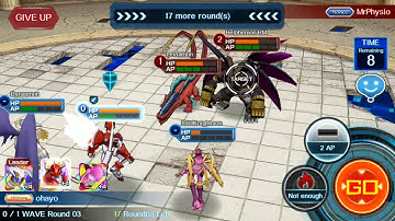Digimon Links - Colosseum vs Bancho Leomon, Leviamon & Belphemon