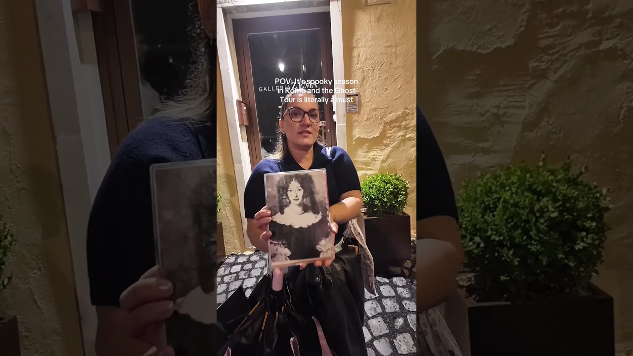 What to do on Halloween in Rome - ghost tour! Link and code in bio 